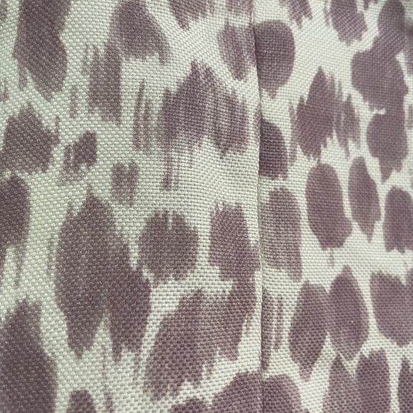 🤍 💜 NWT J Crew lilac lavender & white leopard print shell tank top sz 4 - Picture 8 of 10